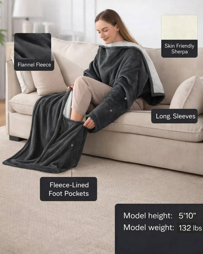 CozyHug™ - Original Wearable heated blanket